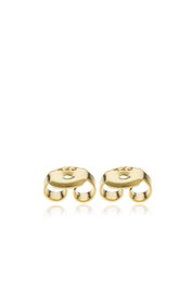 Heliophilia Silver Pendientes de Plata de Ley 925 en Color Oro